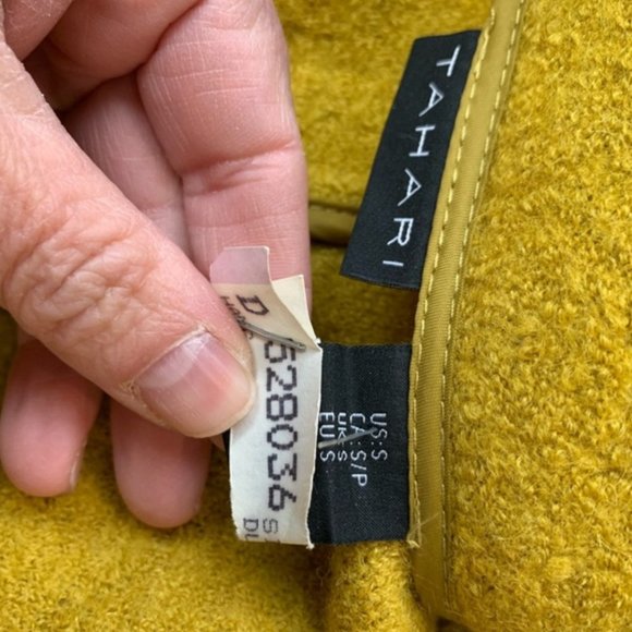 Tahari women’s boucle wool moto blazer jacket - Picture 6 of 7